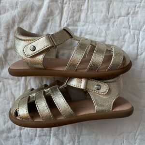 UGG Metallic Gold Kids Sandals